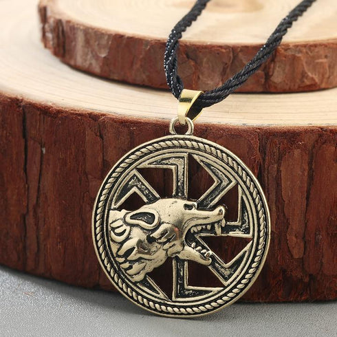Collier Loup Sauvage (Acier)